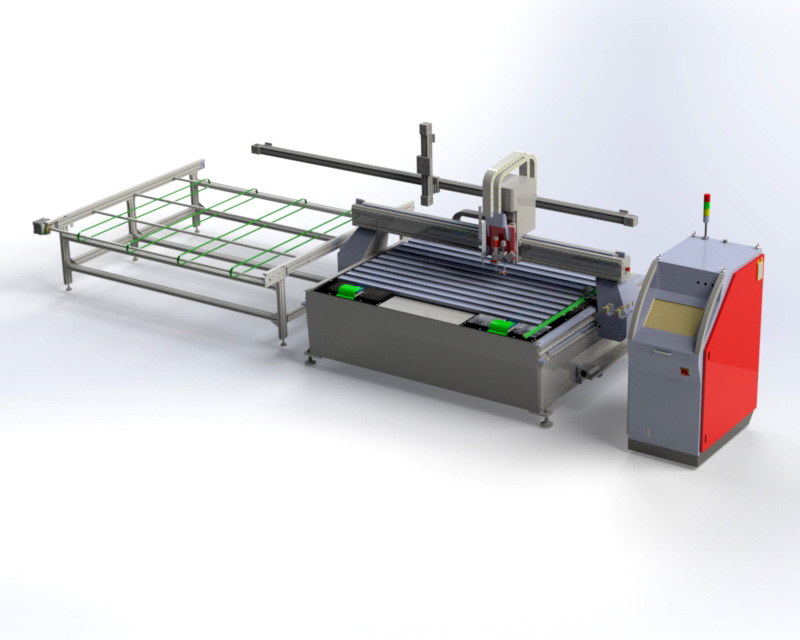 EZCNC fiber laser welding production line delivered to customers
